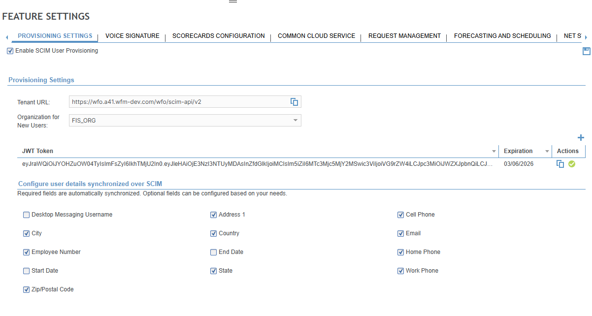 Configure SCIM User Provisioning